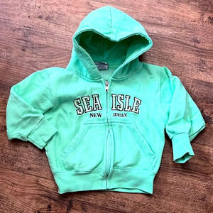 Zip up hoodie sea isle 🌊